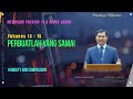 Renungan, Yohanes 13 : 15 - Pdt Sakarias Simanjuntak STh MPAK