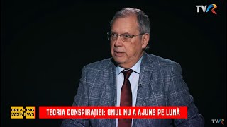 Breaking Fake News cu Dumitru Prunariu: Teoria conspirației - Omul nu a ajuns pe Lună (@TVR1)