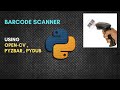 Barcode Reader Like Supermarket | Using Pyzbar  Opencv  Pydub | Python Tutorial | #mrlazyprogrammer
