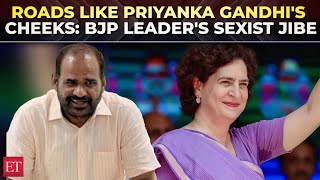 'Roads like Priyanka Gandhi's cheeks': BJP Ramesh Bidhuri sexist jibe, Cong and AAP hit back