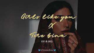 Girls like you X Tere bina - Lofi 🍂 Bollywood Mashup Lofi Remake 🍂