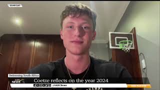 SA's young swimming sensation Pieter Coetze reflects on the year 2024