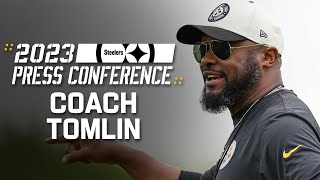 Coach Mike Tomlin on Day 3 of minicamp | Pittsburgh Steelers