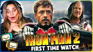 IRON MAN 2 (2010) Movie Reaction! | First Time Watch! | Robert Downey Jr | Mickey Rourke | MARVEL