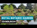 Edinburgh City Centre - ROYAL BOTANIC GARDEN - Scotland Walking Tour | 4K | 60FPS