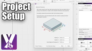 Project Setup in MillMage