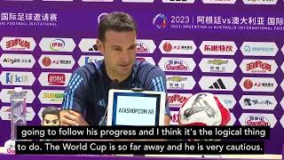 Messi could play at World Cup 2026 says Scaloni, after Messi bombshell