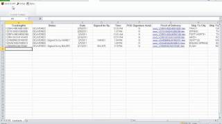 OzLINK for UPS - How to Perform Batch Tracking with Excel - Demo