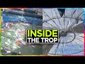 First video: INSIDE Tropicana Field, after damage