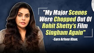 Sara Afreen Khan On Doing TV Again, Scene Cut From Singham Again \u0026 Rohit Shetty | Exclusive