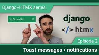 Toasts with Django+HTMX