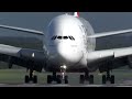TOP 10 HARD LANDINGS - AIRBUS A380, BOEING 747, ANTONOV AN124 ... (HD)
