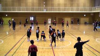 2013年2月11日南薫小学校練習会vsレッドファイヤーズ志免西①