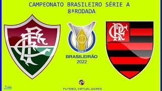 Campeonato Brasileiro Série A 2022: Fluminense x Flamengo| 8ª Rodada | Gameplay [PES21]