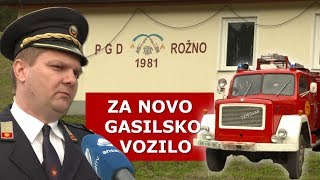 Gasilci na Rožnem želijo zamenjati staro gasilsko vozilo s cisterno, 14. marec 2019