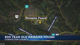 Remains Found In Coshocton County Date Back 900 Years