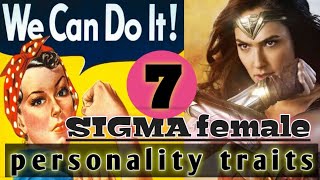 Are You a SIGMA female?😎 7 personality traits of a sigma female | #shorts #facts
