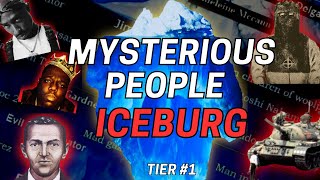 Most Mysterious People in History Iceberg [Tier 1/6]