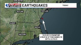 Earthquake reported in Maine felt in CT