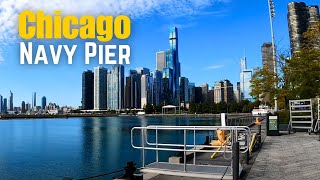 🇺🇸Chicago’s Navy Pier In Autumn: The Best Views Of The Chicago And Lake Michigan.