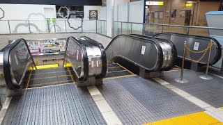 5X エスカレーター 1X エレベーター 横浜市営地下鉄 グリーンライン 北山田駅からセンター北駅へ