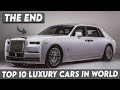 Top 10 Luxury Cars In The World 2024!