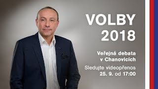 Diskuze v Chanovicích na Klatovsku | Komunální volby 2018