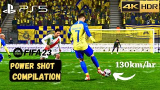 FIFA 23 - Power Shot compilation | PS5