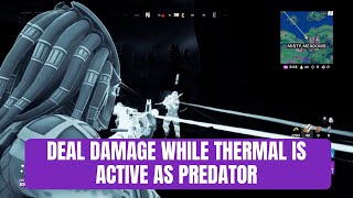 Deal Damage While Thermal Is Active As Predator | Fortnite Jungle Hunter Quest Guide