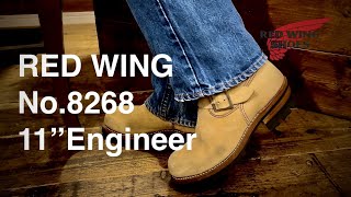 【RED WING 8268】10年履いたスエードのエンジニアブーツの経年変化とカスタム