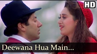 Deewana Hua Main Deewana Ajay Songs Sunny Deol Karishma Kapoor Kumar Alka Hits Romantic