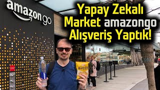 Yapay Zekalı Marketten alış veriş \