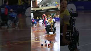 #113全國身心障礙國民運動會 #地板滾球 #臺中市代表隊 #parasports #愛運動動無礙 #boccia