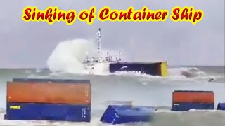 Sinking of Container Ship MV Gulf Argo || Ship disaster at the middle of the ocean