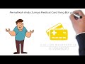 MEDICAL CARD KLINIK & HOSPITAL SWASTA + PERLINDUNGAN MENYELURUH BESERTA SIMPANAN & HIBAH