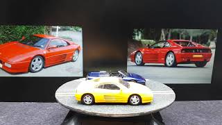 1/64x2 Ferrari 348 GTB \u0026 GTS by Kyosho , diecast car model review