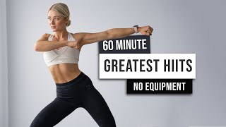 60 MIN BEST OF ✨  Workout - Full Body HIIT Cardio + Abs ! No Equipment, No Repeat