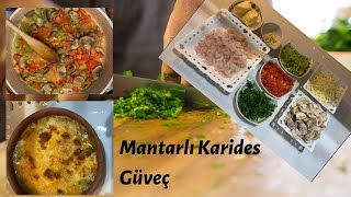 Mantarlı Karides Güveç 🤩