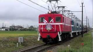 秩父鉄道 5001ﾚ 秩父祭笠鉾特別曳行記念 デキ5重連　2012.10.7