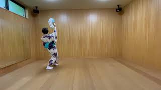 春雷2020 -流行りうた3-創作日舞/千翠流舞-JapaneseDance-Sensui-Ryubu-　＃日舞のおけいこ