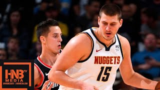 Denver Nuggets vs Portland Trail Blazers - Full Game Highlights | October 17, 2019 NBA Preseason