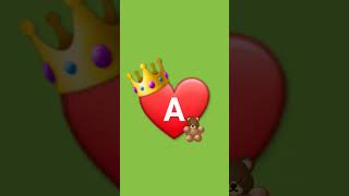 לב עם כתר מהמם ודובי חמוד🐻❤👑 A