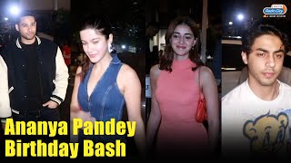 Ananya Pandey Birthday Party |Aryan Khan, Navya Naveli Nanda, Siddhant Chaturvedi