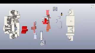 Inside the MCB: 3D Breakdown of HUYU Electric’s Miniature Circuit Breaker