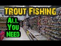 Budget Trout Fishing | Walmart Bait & Tackle List