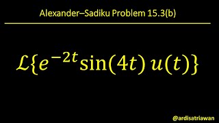 Problem 15.3(b) Fundamental of Electric Circuits (Alexander/Sadiku) 5th Edition