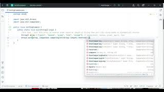 Sorting array based on String Length Java