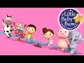 See Saw Margey Daw | Nursery Rhymes for Babies by LittleBabyBum - ABCs and 123s