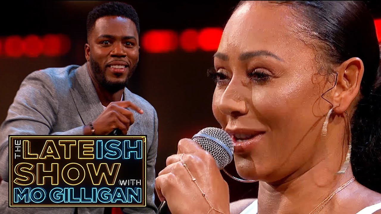 Mel B And Mo Gilligan Perform A Duet | The Lateish Show - YouTube