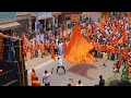 Biggest Hindu Flag in Hanuman Jayanthi Rally in Hyderabad 2022 | BajrangDal Hanuman Shobhayatra